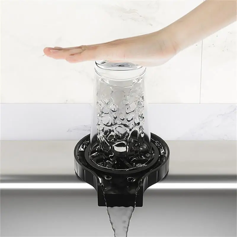 

Автоматическая чашка для мытья крана, стакан для мойки высокого давления, стеклянный ополаскиватель, кувшин для кофе, аксессуары для очистки стаканов, инструмент для мытья
