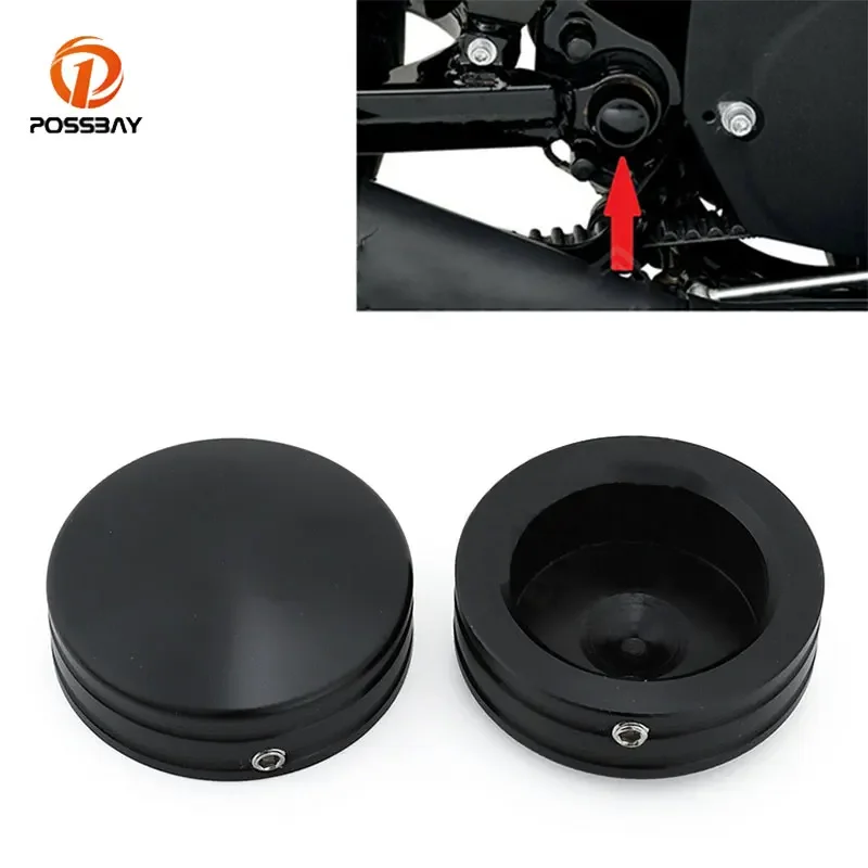 

1 пара чехлов для поворотных болтов Swingarm, черная плоская крышка, аксессуары для мотоциклов CNC, алюминий для моделей Harley 2004 -2013 2012 XL