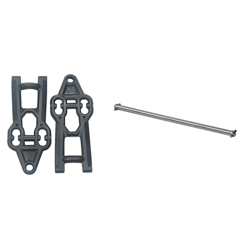 

2 Set RC Car Part: 1 Set Front Swing Arm & 1 Set Metal Drive Shaft CVD