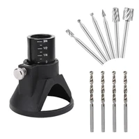 11pcs mini electric drill engraver grinder rotary power tool sanding polishing guide attachment rotary tool accessories for diy