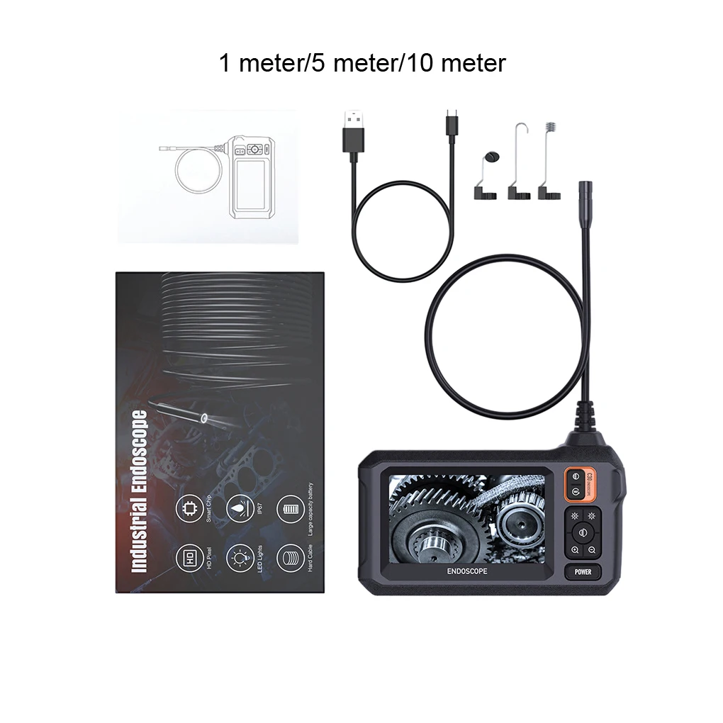

Камера наблюдения за канализацией с тремя объективами из АБС, простая и легкая в эксплуатации для точной проверки, широкая