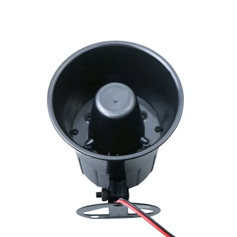 Outdoor Security Sound Siren Horn Speaker Metal DC12V Loud High Volume Home Intrusion Car Vehicle Safety Fire Alarm 110db