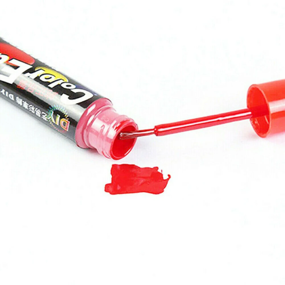 

Hot Sale Red Car Paint Repair Pen Scratch Remover Touch Up Coat Applicator Fix Tools Repair Pen