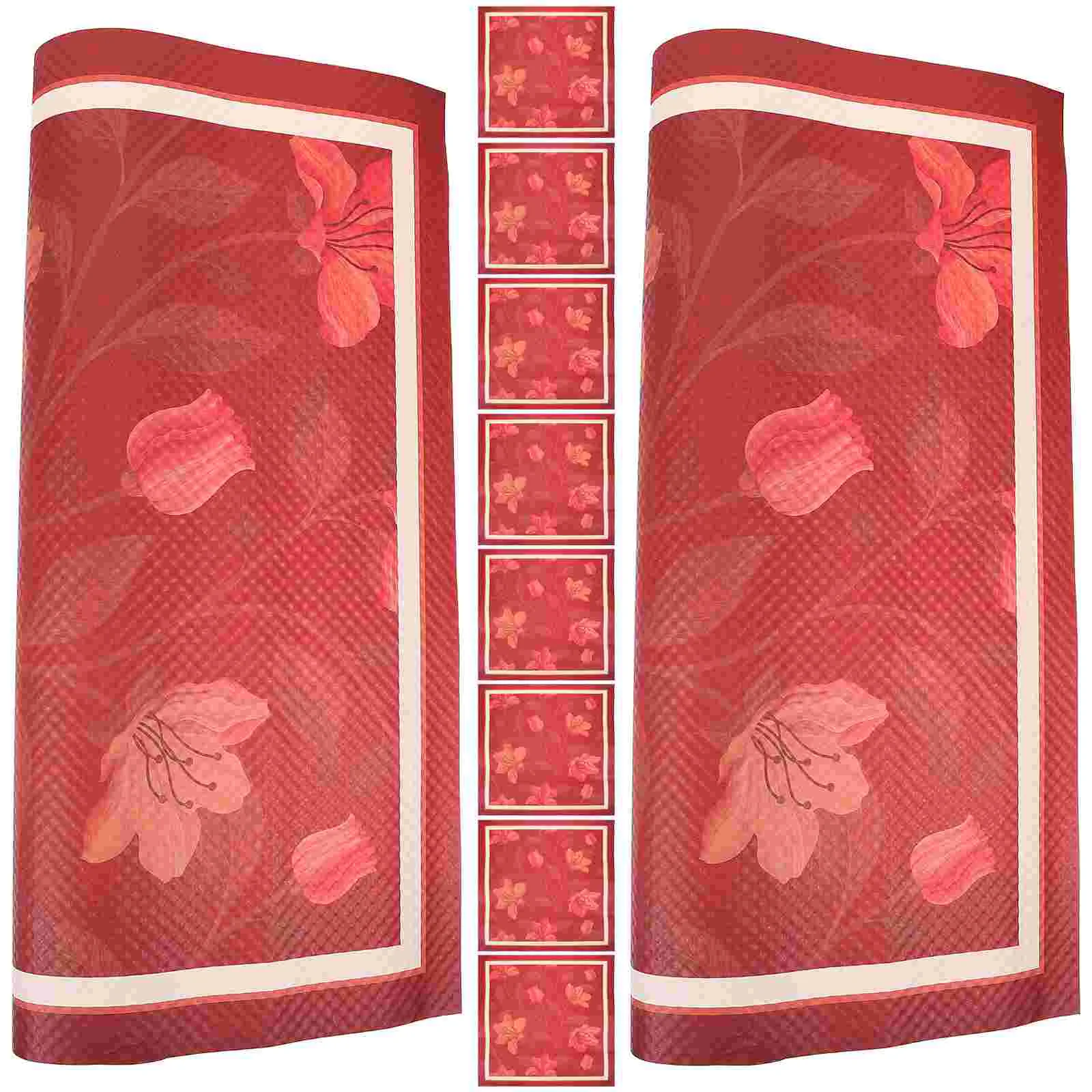 

10 Sheets Christmas Wrapping Paper Xmas Packaging Festival Graffiti Gift Wrapper Kraft Gifts