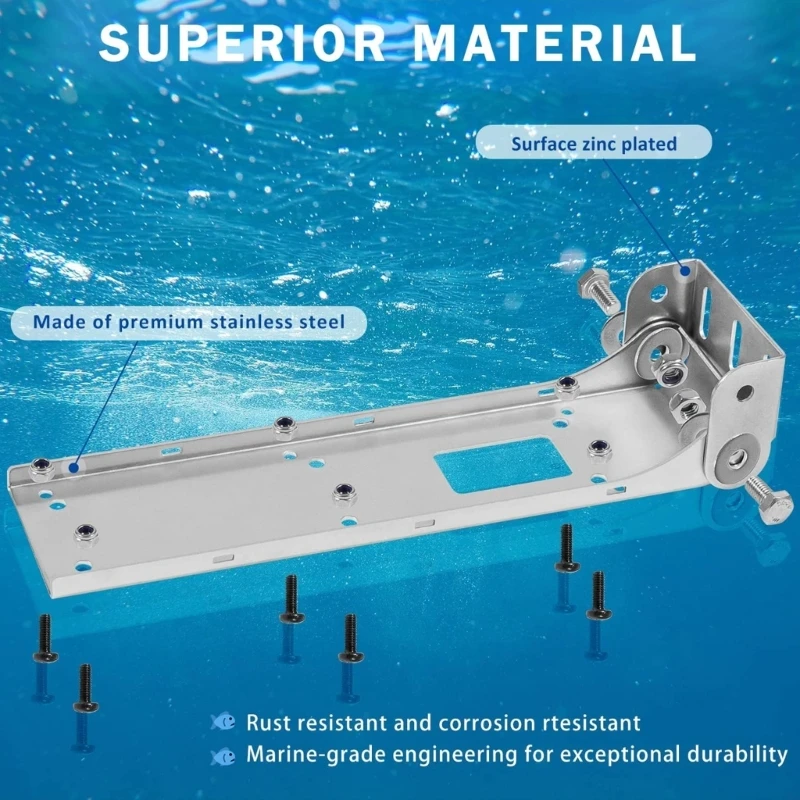 Кронштейн преобразователя 000-10874-001 Стабильная опора для крепления на транце