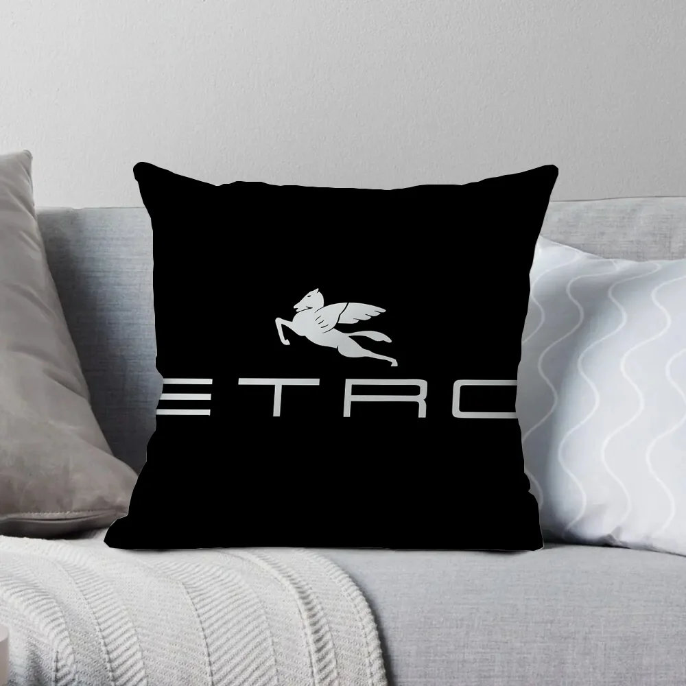 ETRO Декоративные Чехлы Для Подушек 40x40 См Короткая Плюшевая Квадратная Наволочка