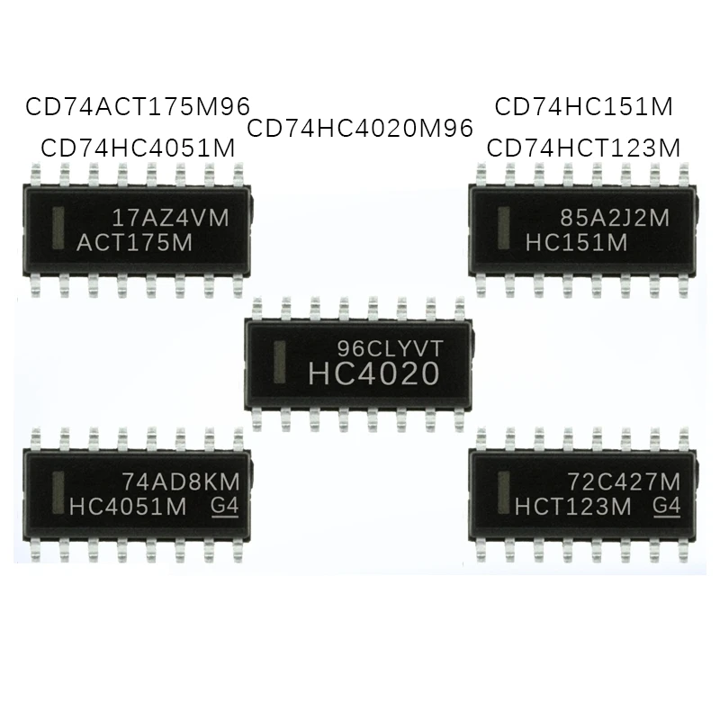 

1PCS CD74HC4051M CD74HCT123M CD74HC151M CD74HC4020/CD74ACT175M96