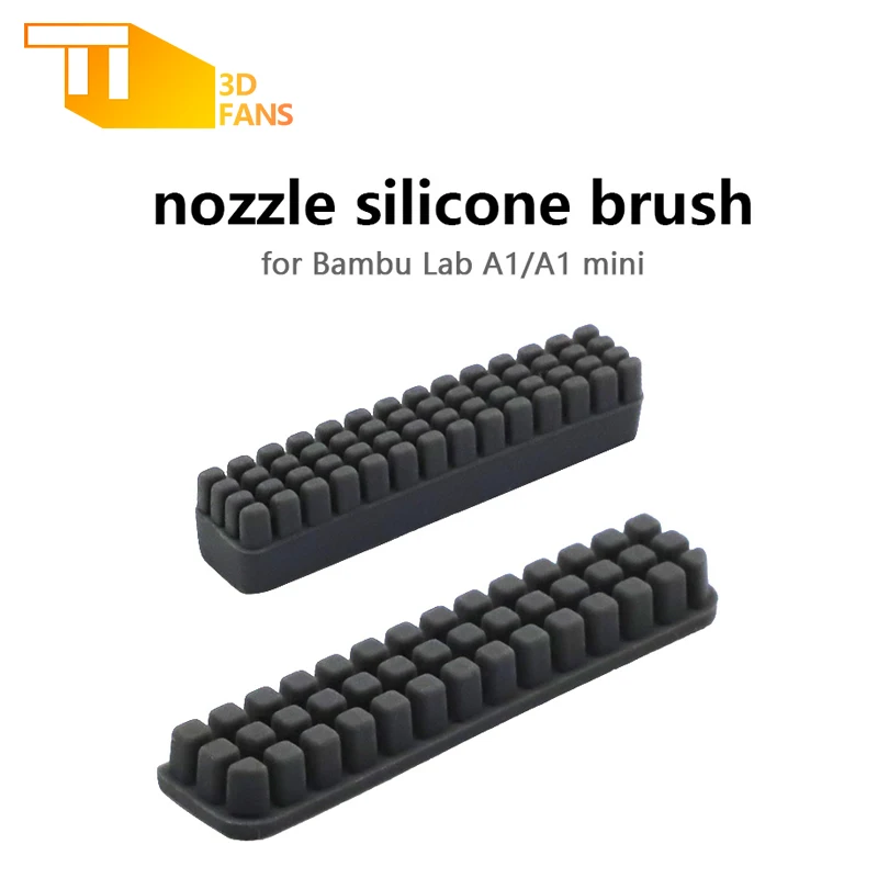 Щетка насадки для Bambu Lab A1/A1 силиконовая щетка мини-стеклоочистителя очистки с