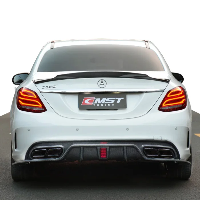 Карбоновая деталь tiges Carbonfaser-Bodykit для Mercedes Benz C klase c200 c300 w205 W205 C63 AMG Bodykit Facelift