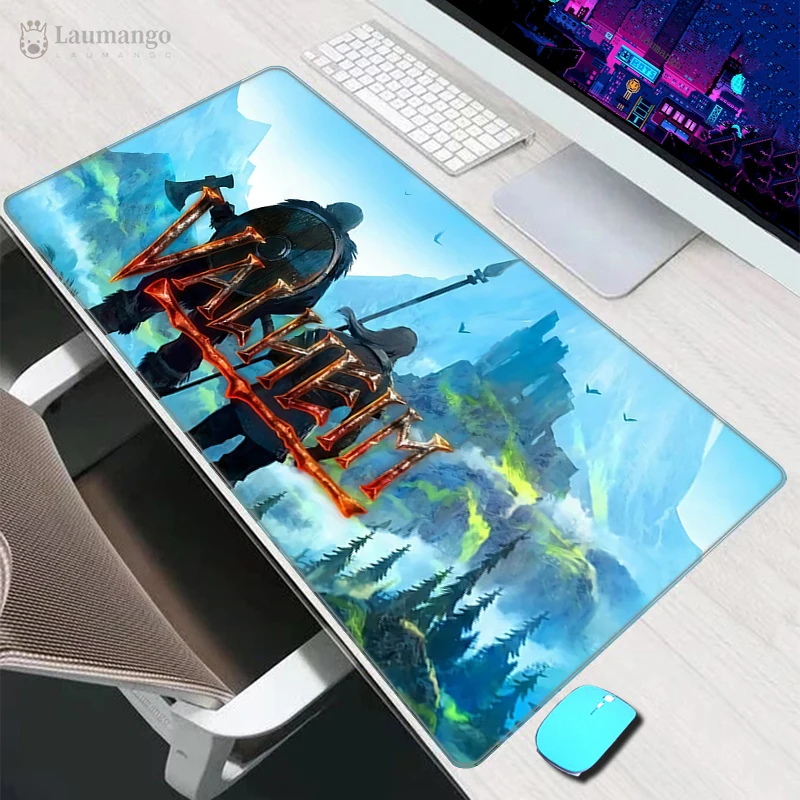 

Valheim Mouse Pad Large Speed Rubber Table Gaming Accessories Mousepad PC Gamer Computer Desk Mat Tapis De Souris Anime Mausepad