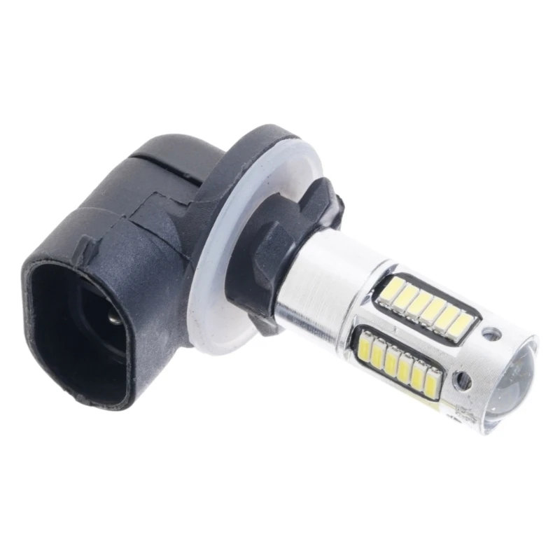 Фото XA6H DRL лампы 6500K белые 30SMD 4014 881 880 H27 светодиодные сменные лампы для автомобильных противотуманных фар №3