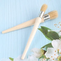 2pcs paint brushes practical convenient useful brushes stain brushes for wallpaper fence