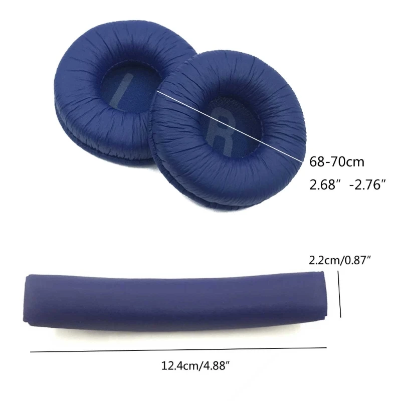 Белковые кожаные амбушюры для Tune600BT T450BT