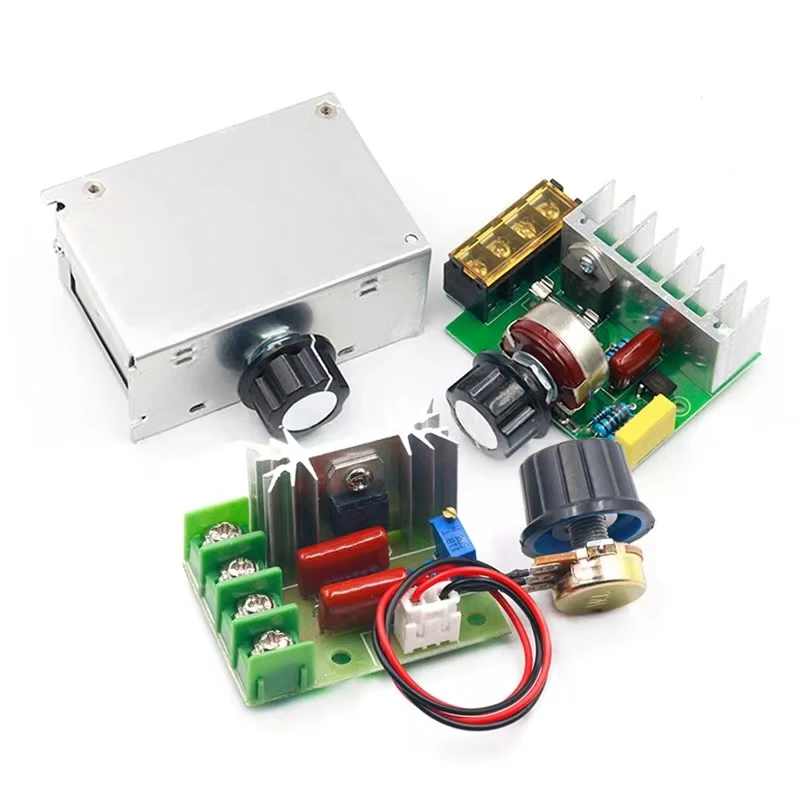 

2000/4000W High Power Thyristor Electronic Voltage AC 220V Regulator Dimming Speed Temperature Regulation control switch