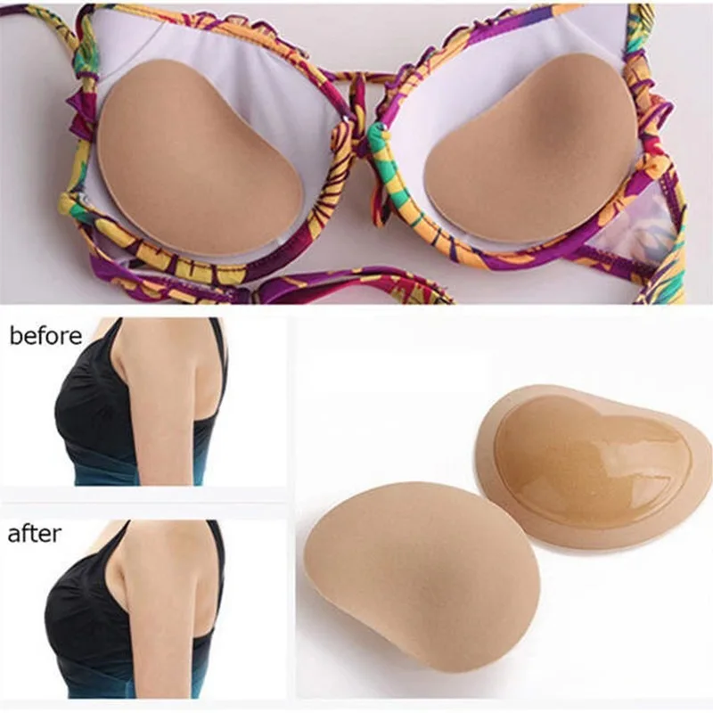 

Women Nipple Cover Reusable Petal Adhesive Intimate Pads Heart-shaped Charm Boob Tape Sponge Silicone Breast Sticker Push Up Bra