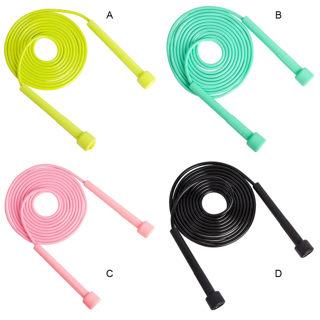 

Скакалка Нескользящая для спортзала, фитнеса, матовая Регулируемая скоростная Скакалка для тренировок и прыжков