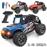 rc car 20kmh 118 remote control cars for kids 118 4wd off road rc buggy 2 4ghz wireless rc racing car with led lights