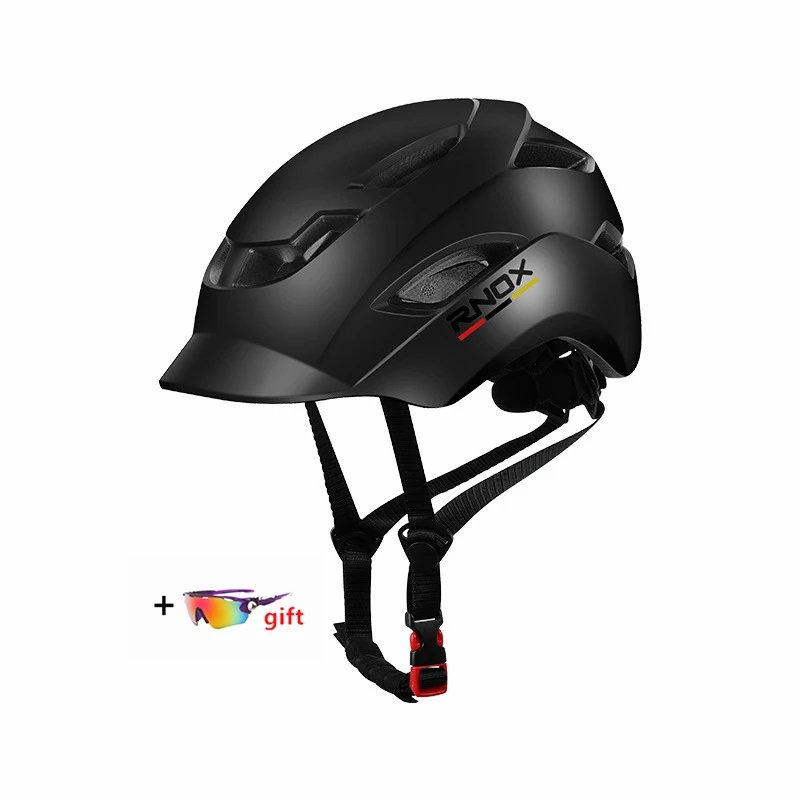 

MTB Bike Helmet with Glasses Ultralight Mountain Bicycle Safety Helmet Men Women Road Riding Cycling Helmet