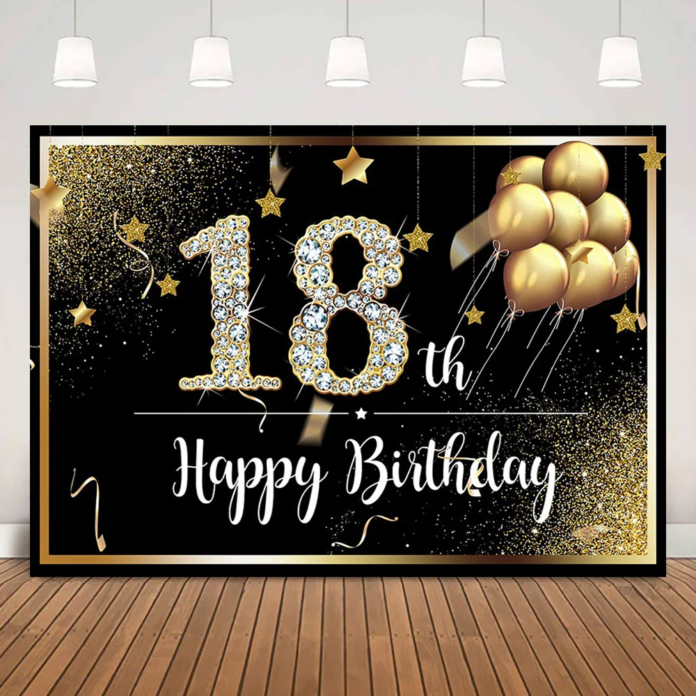 

Милый фон для фотосъемки с 18-й надписью «С Днем Рождения»