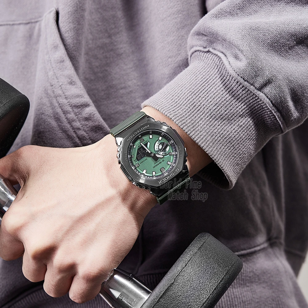 Мужские водонепроницаемые часы Casio g shock роскошный набор 200 м