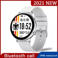 22021 new men women smartwatch fitness sleep monitor 1 28 hd touch screen music bluetooth call sports smart watch for male ladie