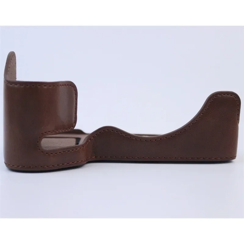 Получехол из натуральной кожи с ручкой для камеры Sony A1/A7S3/A7S III/A7 Mark IV/A7M4