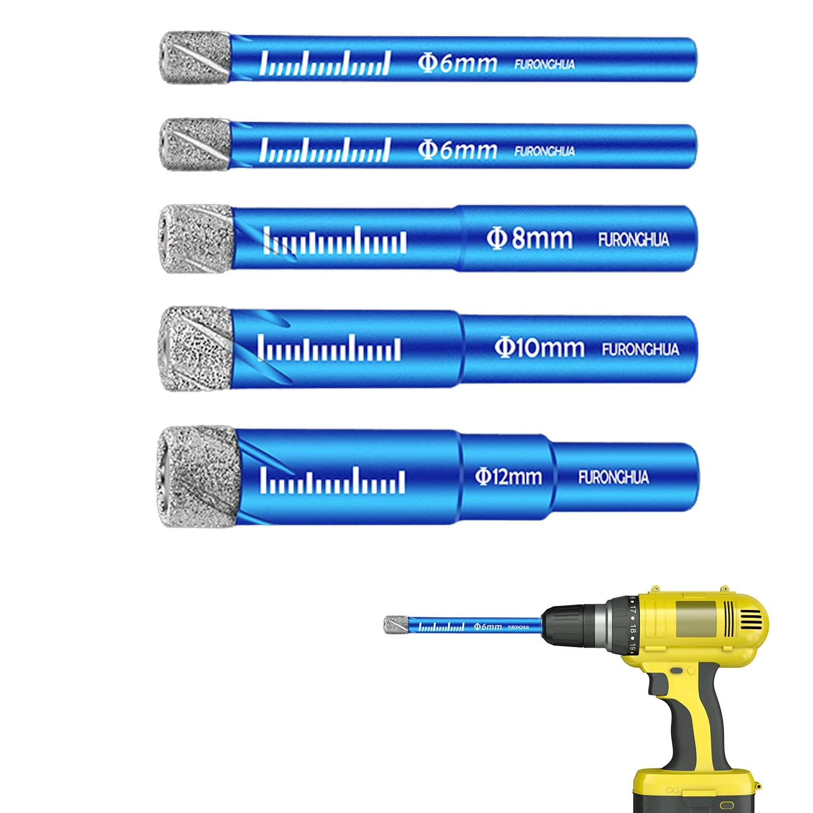 

Dry Diamond Drill Bits Set Hole Core Drill Hole Saw Kit Small Diamond Hole Saw Kit For Granite Marble Porcelain Tile Ceramic