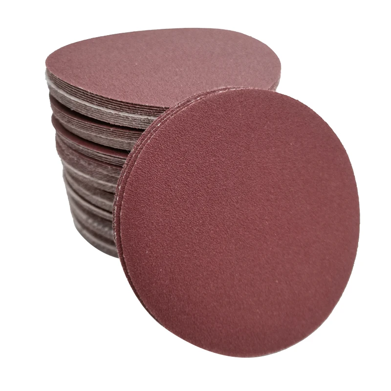 

5 Inch Sanding Paper, Self Adhesive Polishing Pad, Round, No Hole, 10 Pcs, 125mm