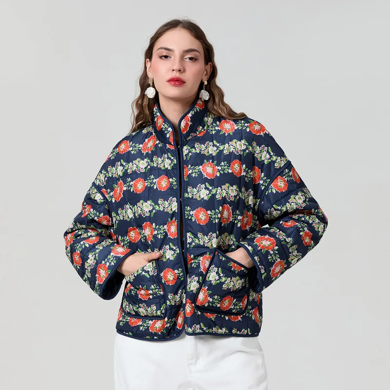 WPNAKS Женская осенне-зимняя куртка-пуховик теплая одежда с длинным рукавом