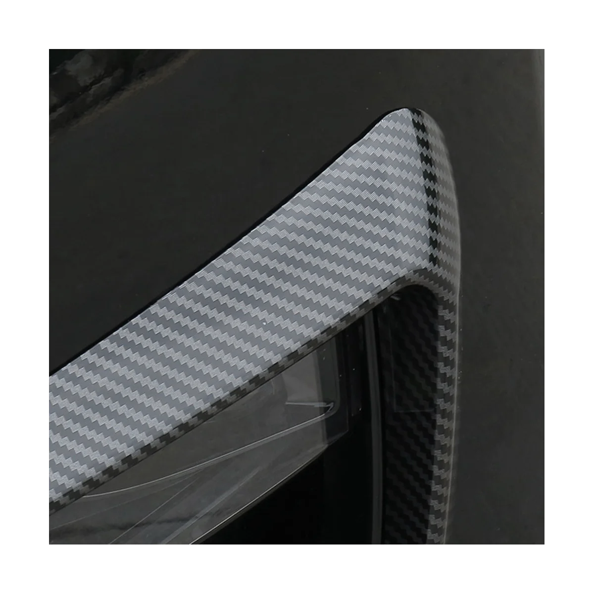 Для Tesla Model 3 модель Y передняя противотуманная лампа спойлер ветровой нож