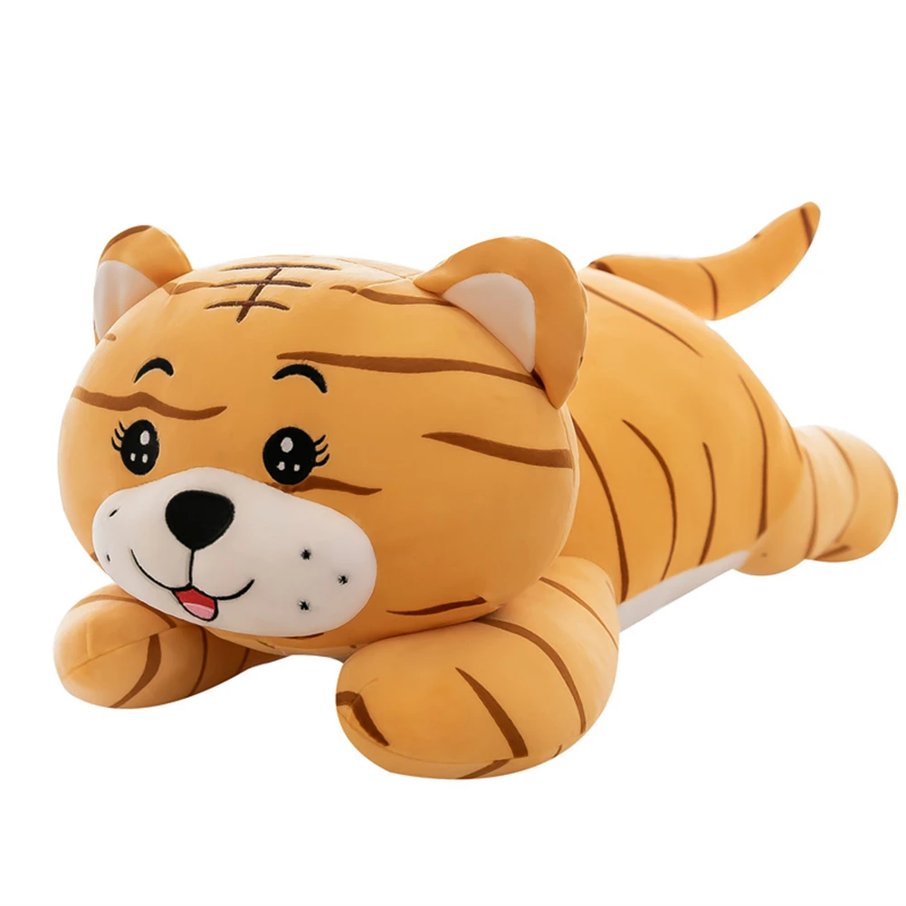 

40/60CM Cute Cartoon Tiger Plush Toy Pillow Baby Doll Infant Appease Toys Cushion Children Gift Girlfriend Sleeping Pillow