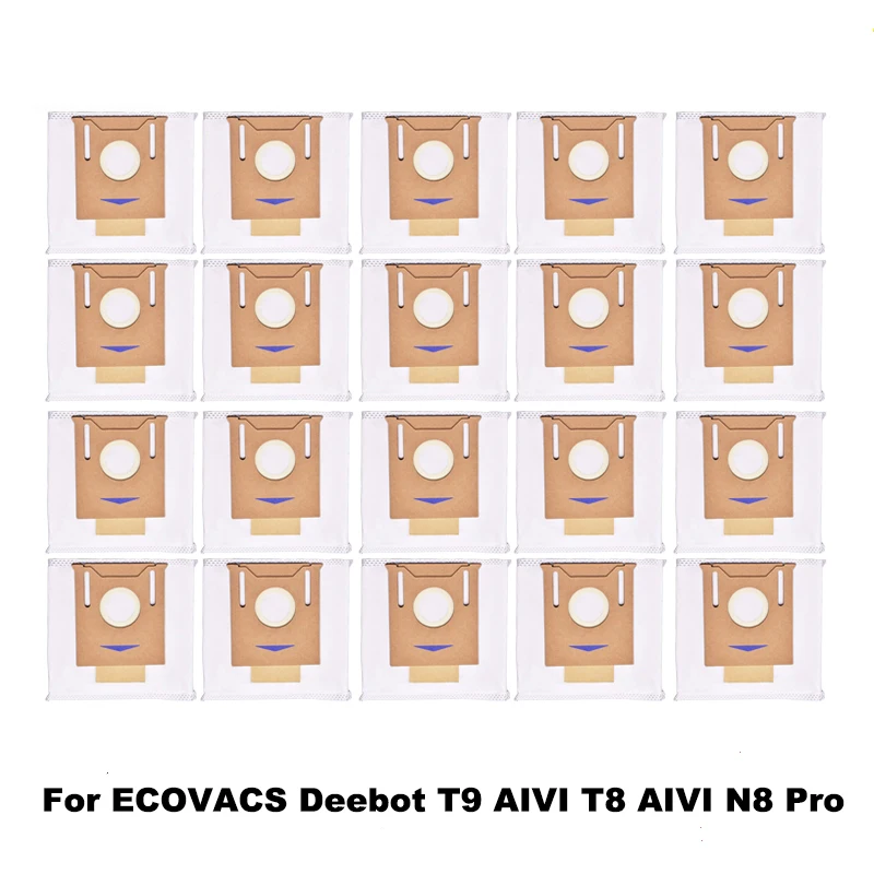 For ECOVACS Deebot T9 AIVI T8 AIVI N8 Pro Series Accessories Robot Vacuum Cleaner Side Main Brush dust bags HEPA Filter Parts