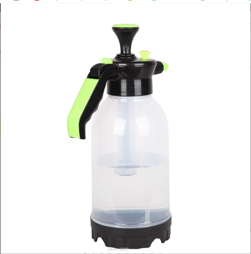 

Manual pressure watering can for gardening watering flowers