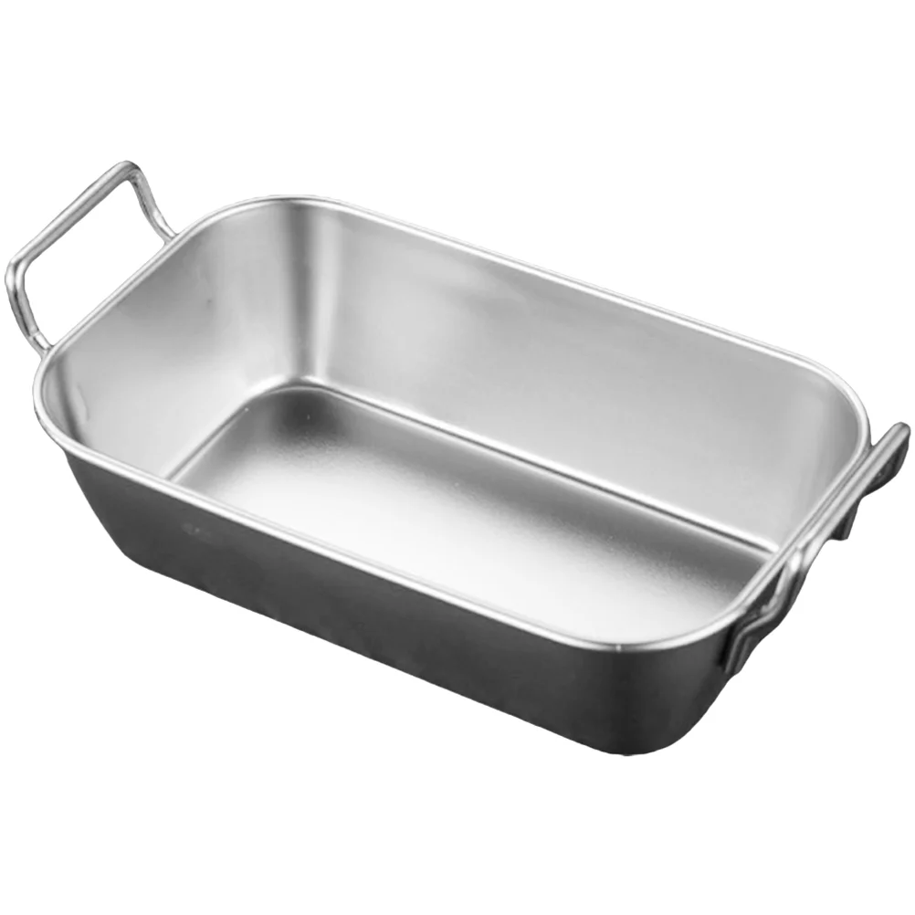 

Multifunctional Table Modern Dried Fruit Tray Fruit Plate Tray Coffee Table Tray With Handle Dish Stainless Steel Tray