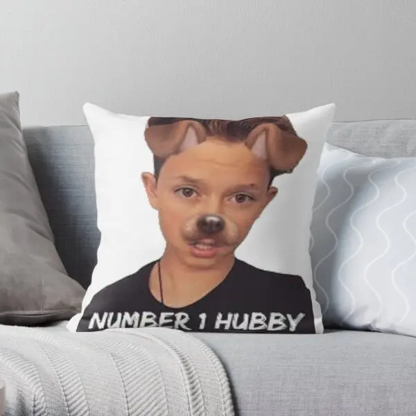 

Jacob Sartorius Printing Throw Pillow Cover Home Car Hotel Bed Square Sofa Cushion Waist Anime Bedroom Pillows not include