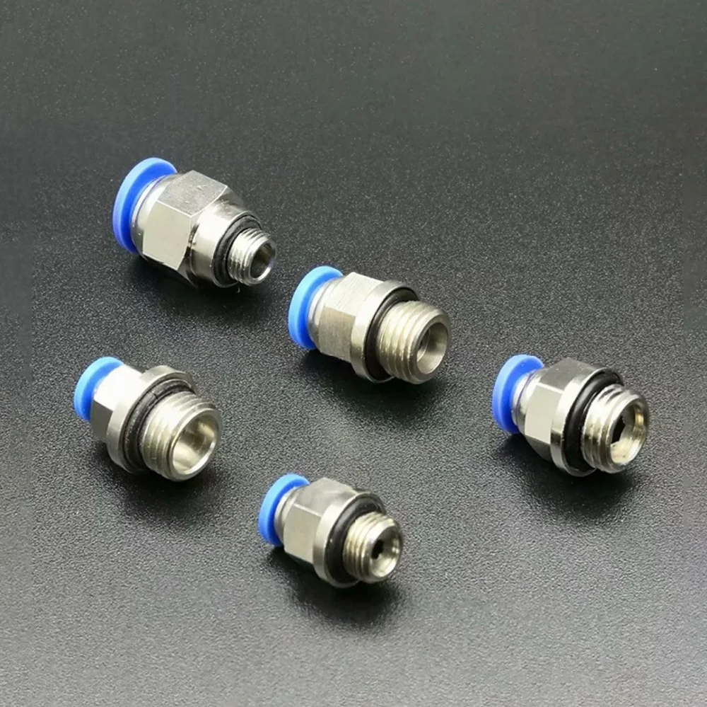 1/8" 1/4" 3/8" 1/2" BSPP Male x Fit 4/6/8/10/12/14/16mm OD Tube Pneumatic Air Fittings Push In Connector | Обустройство