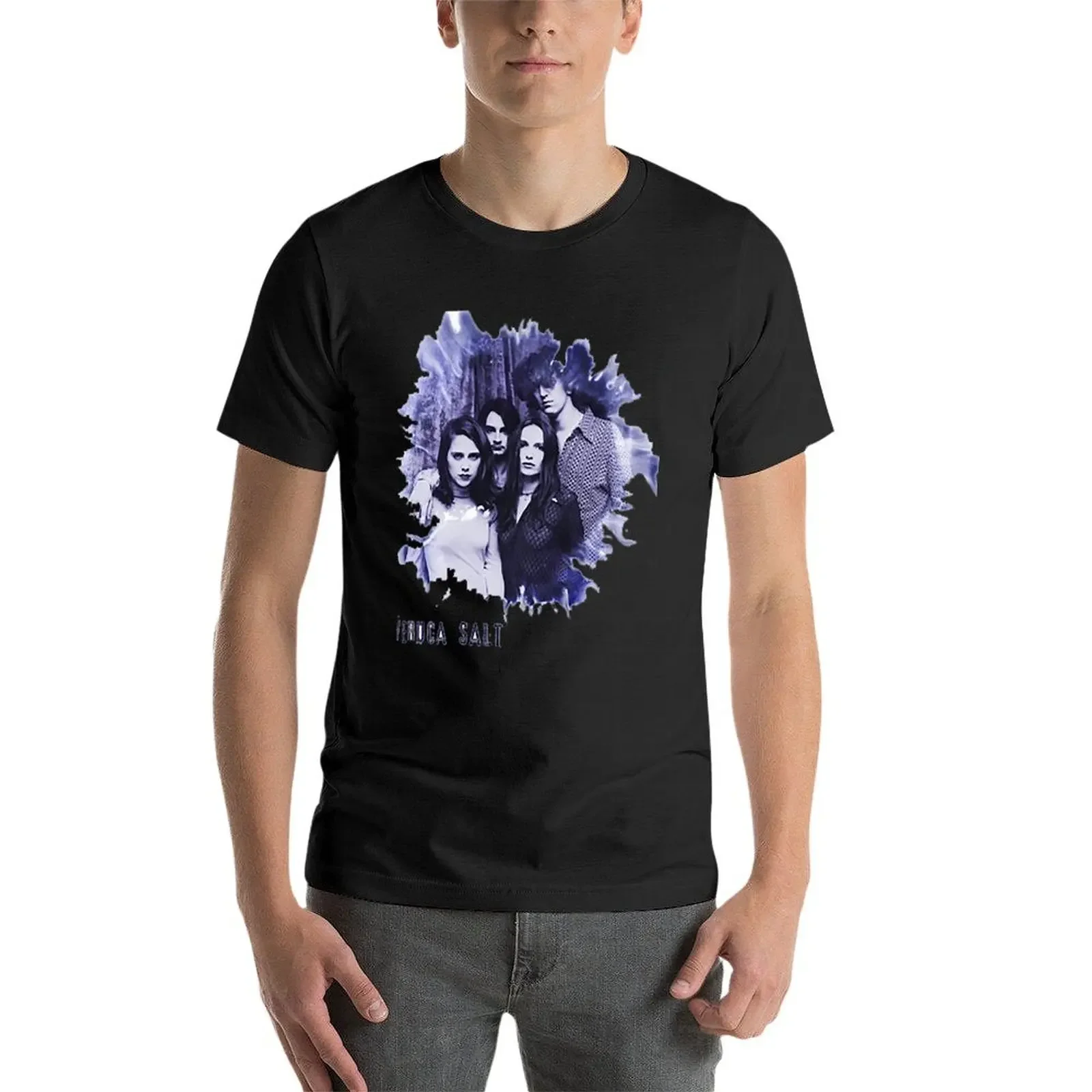 Винтажная ретро футболка Veruca Music Salt Rock в подарок милая одежда для мальчиков белые