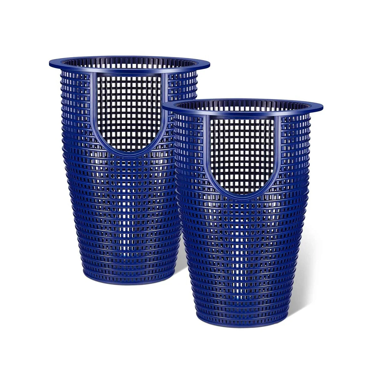 

2 Pcs Pool Pump Strainer Basket Heavy Duty Filter Basket Pool Skimmer Basket for 070387,91110040,310-3210