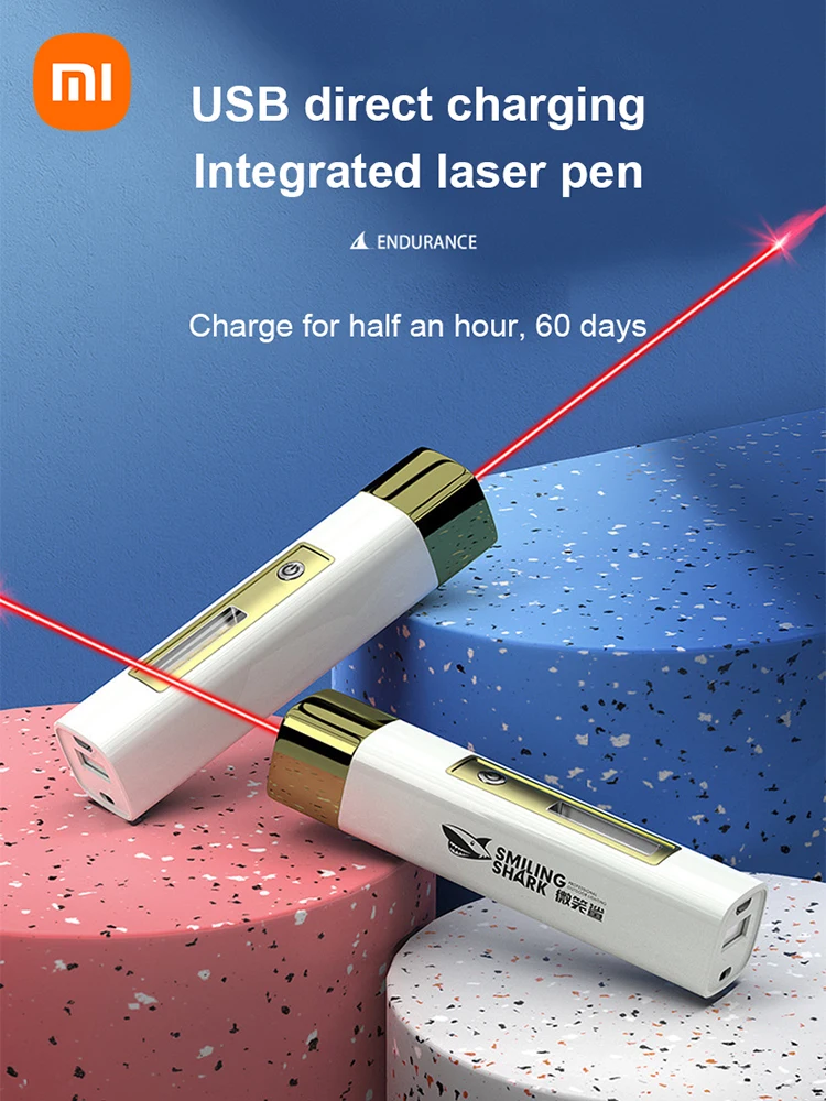 Лазерные мини-фонарики XIAOMI, светодиодные т...