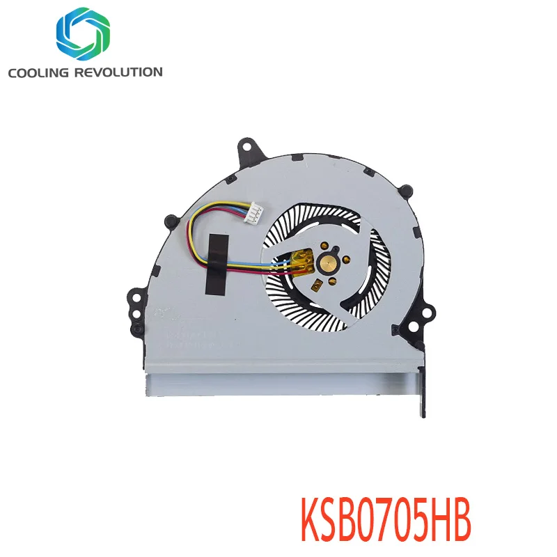 Вентилятор для охлаждения процессора ноутбука KSB0705HB DC5V 0.40A 4Pin для ASUS 301A X301A-1A F301A