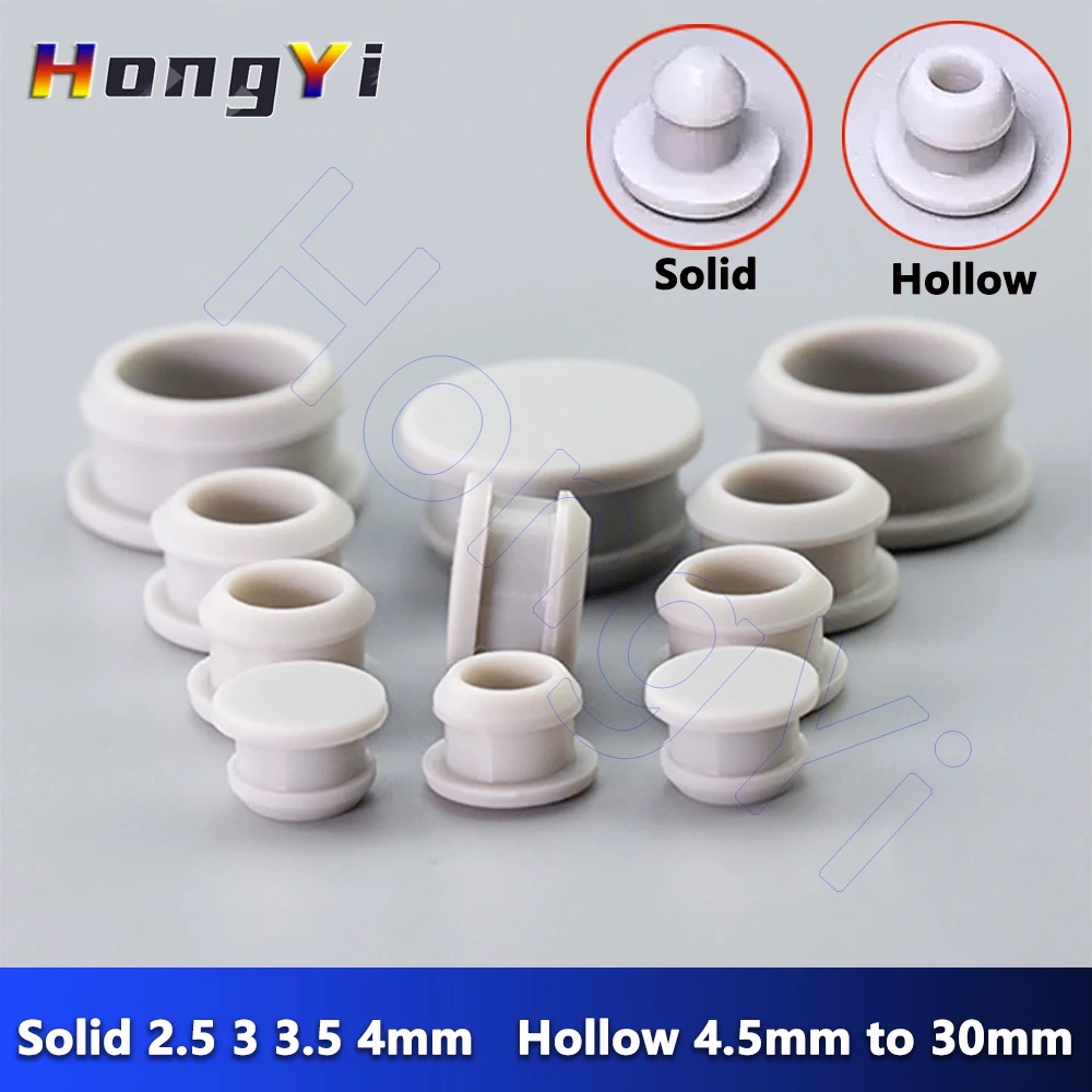 

Серые силиконовые заглушки для отверстий A-2.5mm to A-30mm