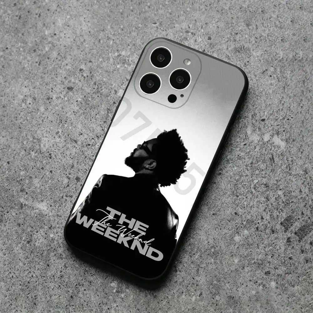 Фото Чехол для телефона T-The Weeknd для iPhone 17, 16, 15, 14, 13, 12, 11, Plus, Pro Max, XS, X, XR, SE, Mini, мягкий силиконовый, черный №5