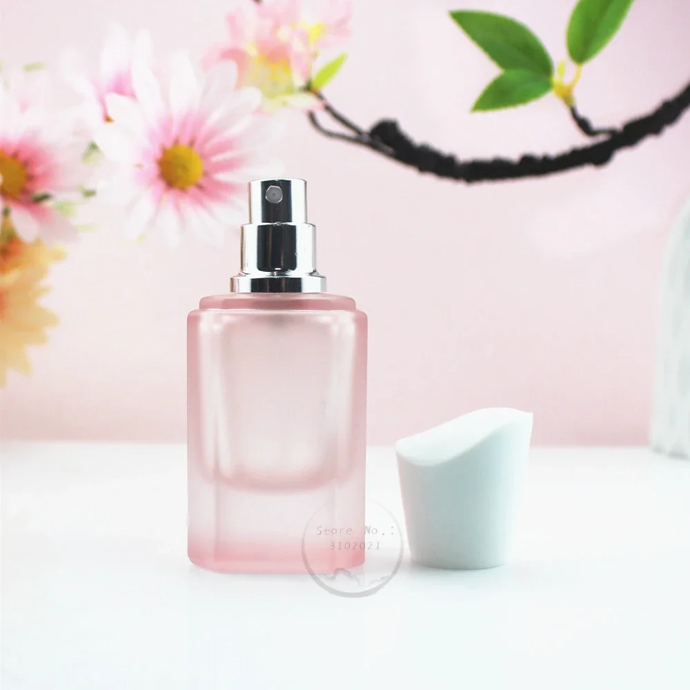 30 мл стеклянные флаконы для духов распылитель винтовая крышка дорожный