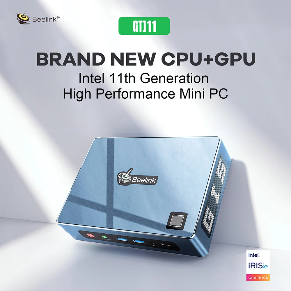 Beelink GTi 11 Windows мини-ПК Intel Core i5 i7 1135G7 16 Гб DDR4 500 SSD BT5.0 WIFI 6 офисный игровой компьютер |