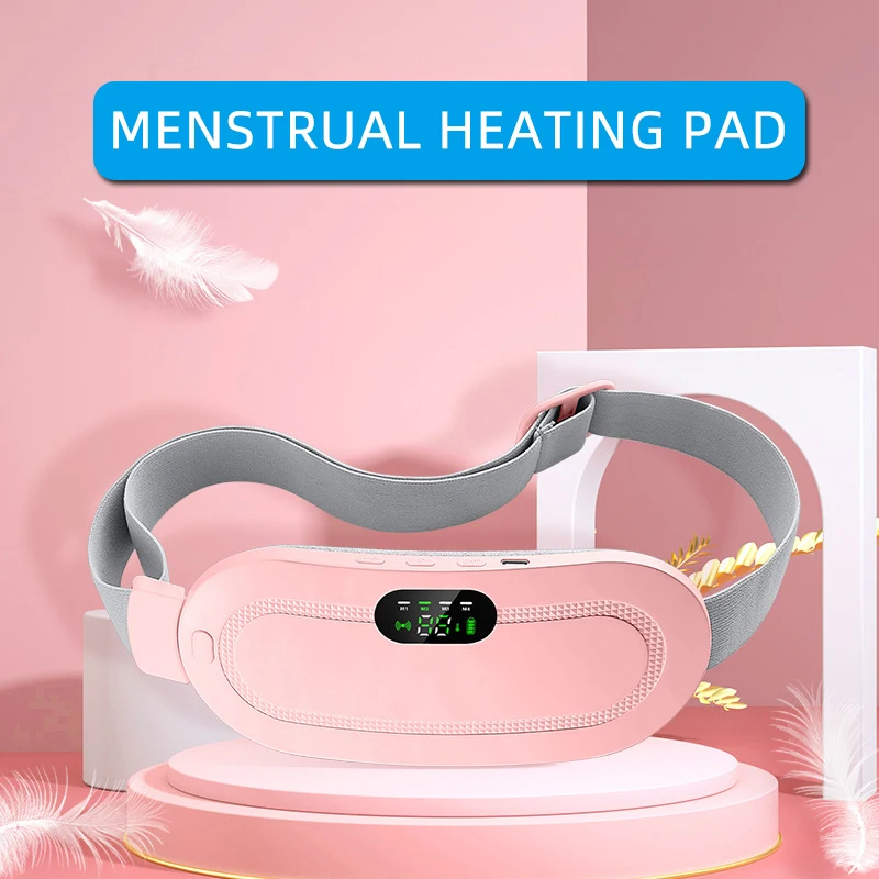 

Массажер Менструальный Электрический с подогревом и ЖК-дисплеем