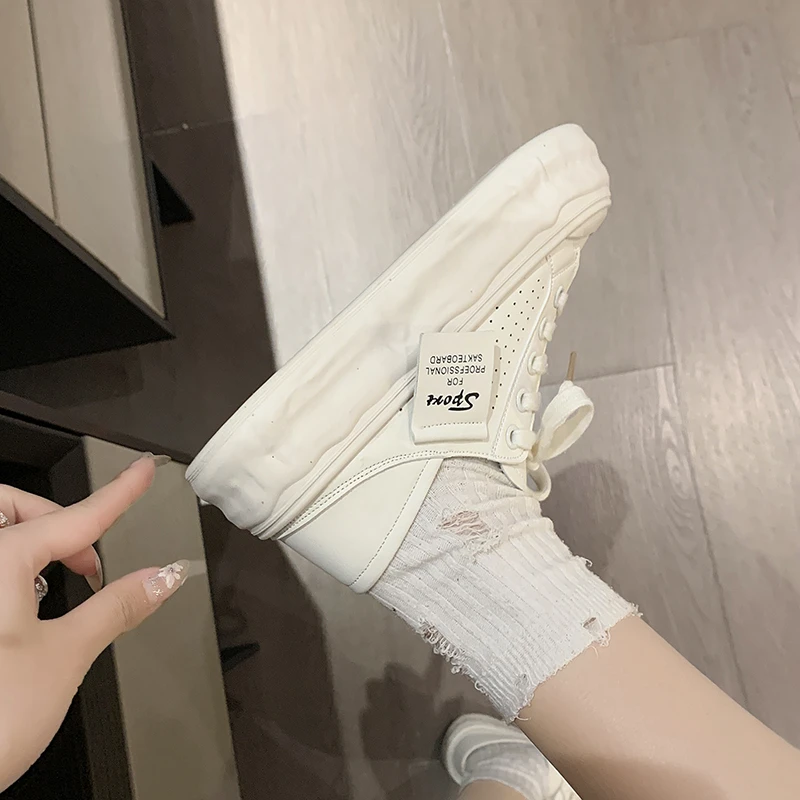 2023 New Popular Style Splicing Popular Simple Style Versatile Little White Shoes Sports Casual Shoes Women's Shoes