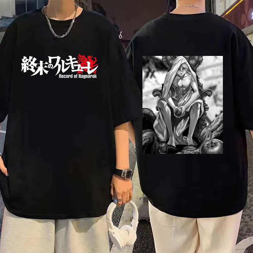 

Anime Record of Ragnarok Adam T Shirt Summer Vintage Casual Short Sleeve T-shirts Men Women Gothic Fashion Oversized Tees Unisex