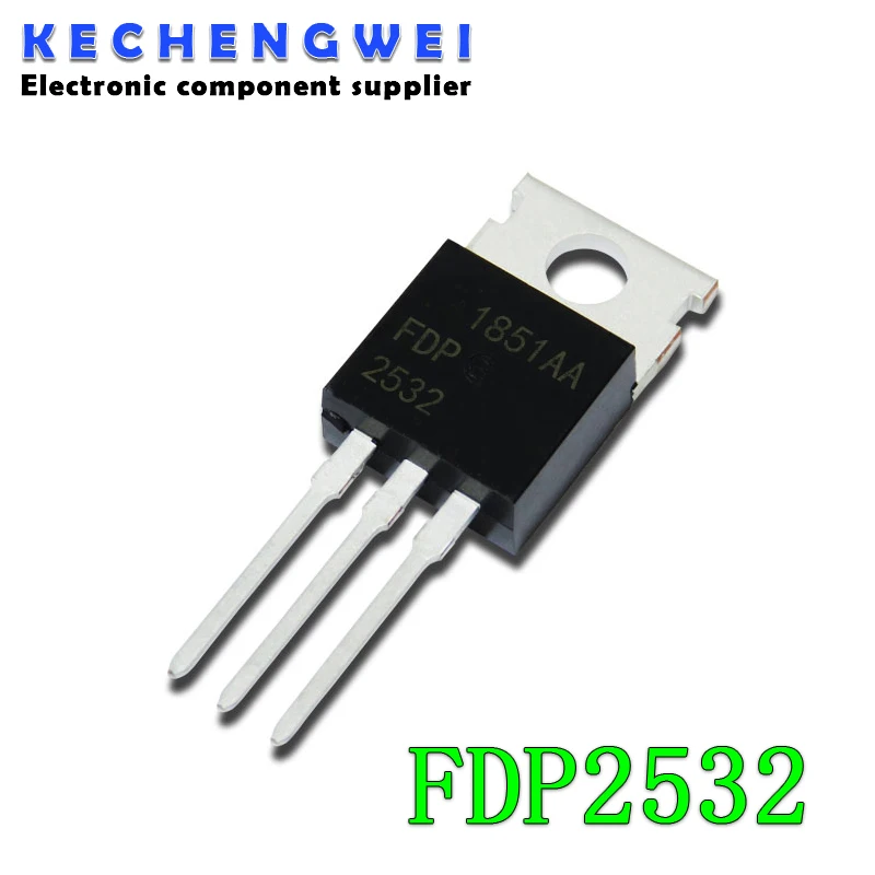 

10 шт./лот FDP2532 FET 150V79A TO220 в наличии