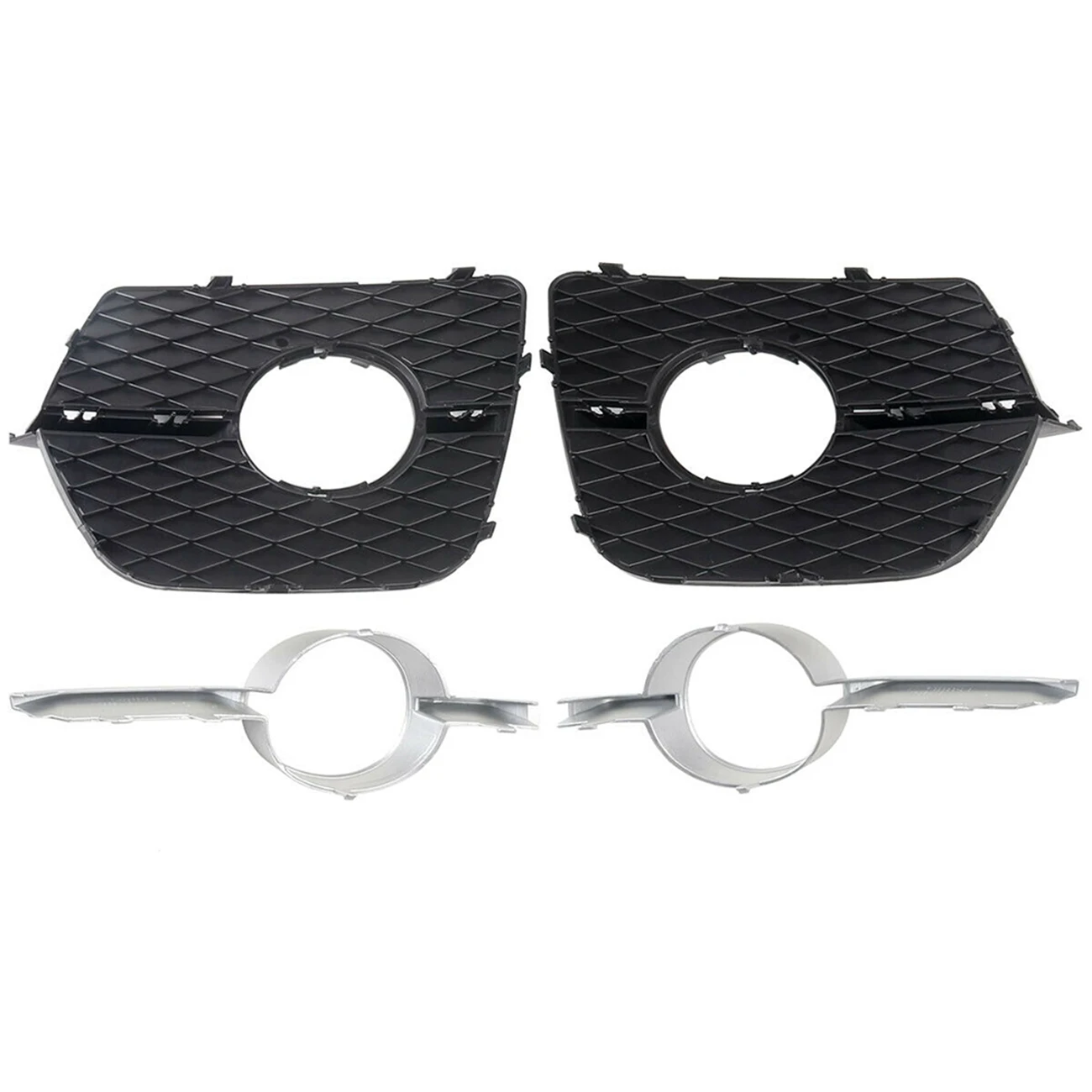 Передний бампер противотуманная задняя крышка отделка радиатора 51117188383 51117188384