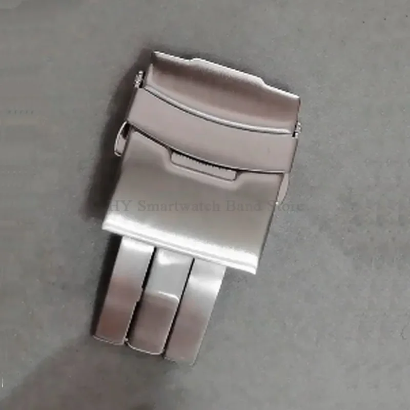 Ремешок в виде акулы толщиной 4,0 мм для Seiko 18 мм, 20 мм, 22 мм, 24 мм, сетчатый однотонный металлический ремешок, регулируемый миланский роскошный браслет для дайвинга (art.: 3920ccfcdd4d7) - 3920ccfcdd4d7